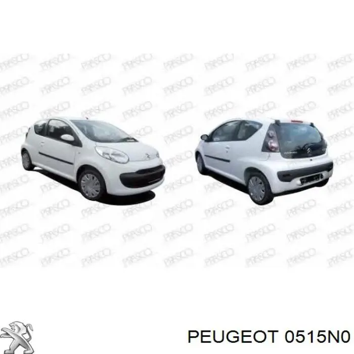 Демпферний шків колінвала Peugeot/Citroen 0515N0