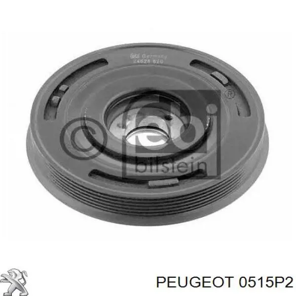 Шків колінвала 0515P2 Peugeot/Citroen
