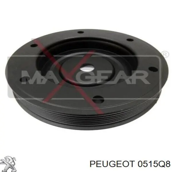 Купити 0515Q8 Peugeot/Citroen Шків колінчастого вала
