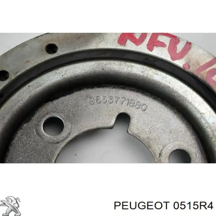 Шків колінвала (демпфер ) Peugeot/Citroen 0515R4 ціна, від 26.33 USD