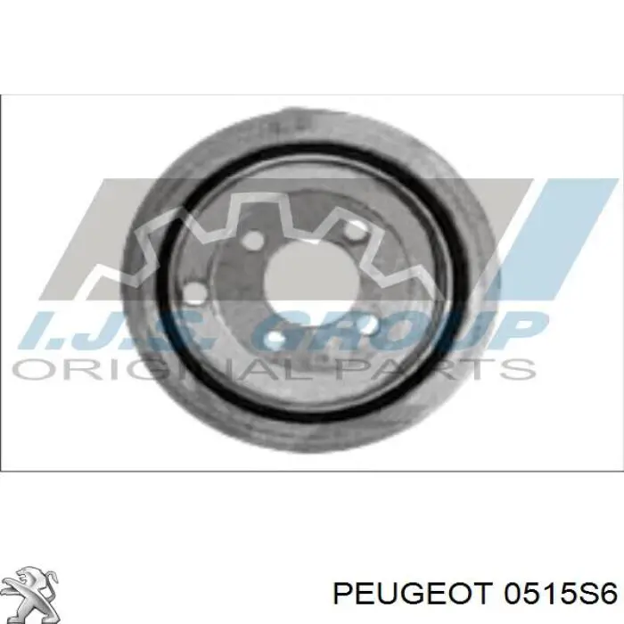 0515S6 Peugeot/Citroen шків колінвала