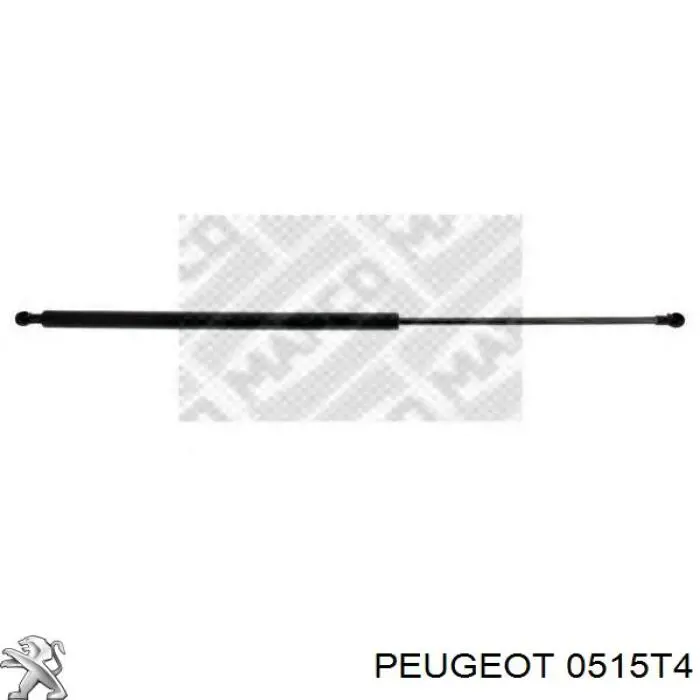 0515T4 Peugeot/Citroen Демпфер колінвалу