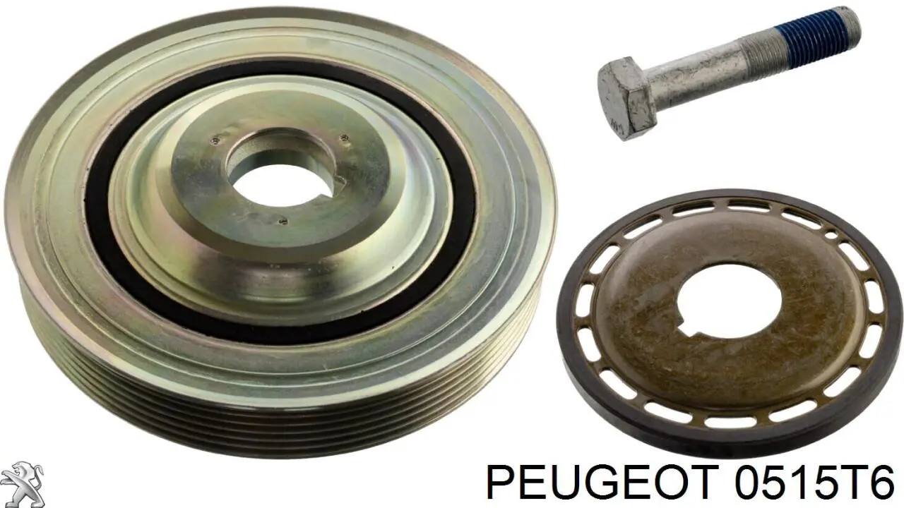 Шків колінвала (демпфер ) Peugeot/Citroen 0515T6 ціна, від 30.53 USD