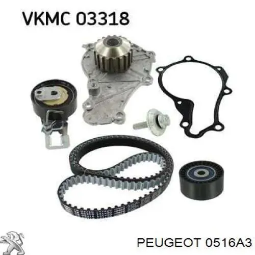 Болт колінвалу Peugeot/Citroen 0516A3 ціна, від 9.26 USD