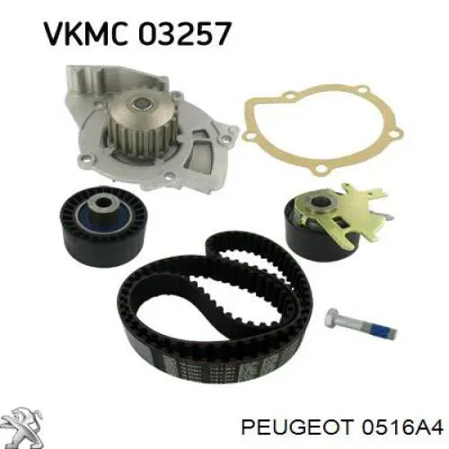 Болт колінвалу Peugeot/Citroen 0516A4 ціна, від 5.04 USD