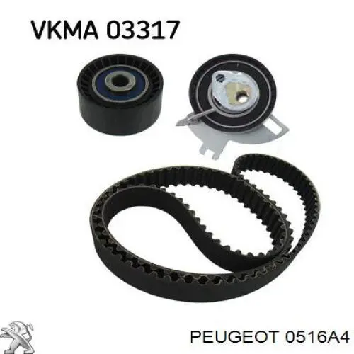 Купити 0516A4 Peugeot/Citroen Болт колінвалу