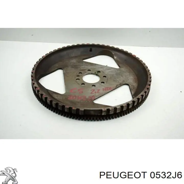 0532J6 Peugeot/Citroen Демпферний маховик