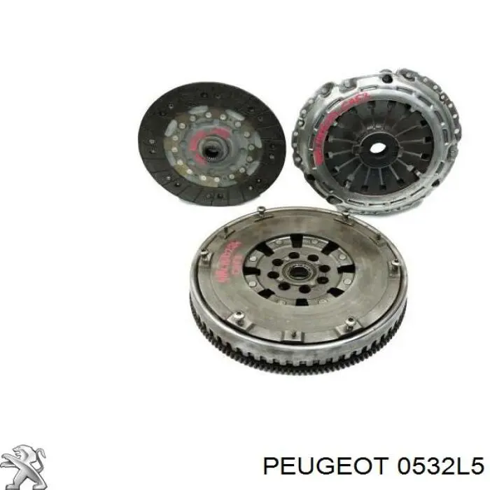 0532T8 Peugeot/Citroen Демпферний маховик