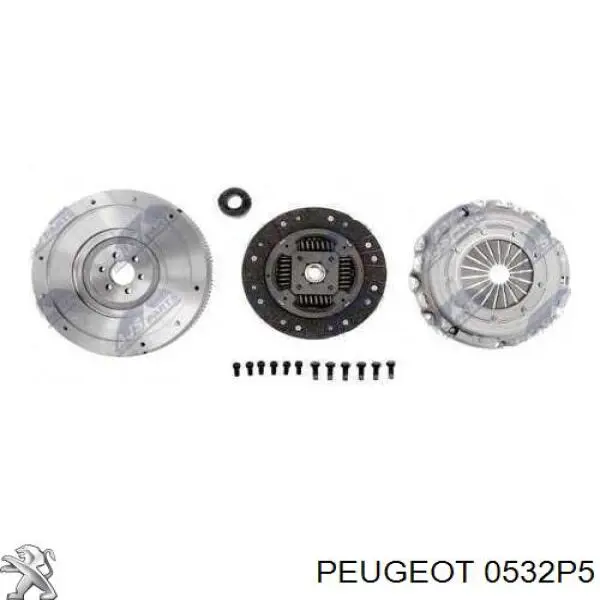 0532P5 Peugeot/Citroen Зчеплення в зборі