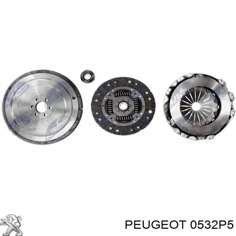 Купити 0532P5 Peugeot/Citroen Комплект зчеплення (диск, корзина, підшипник)