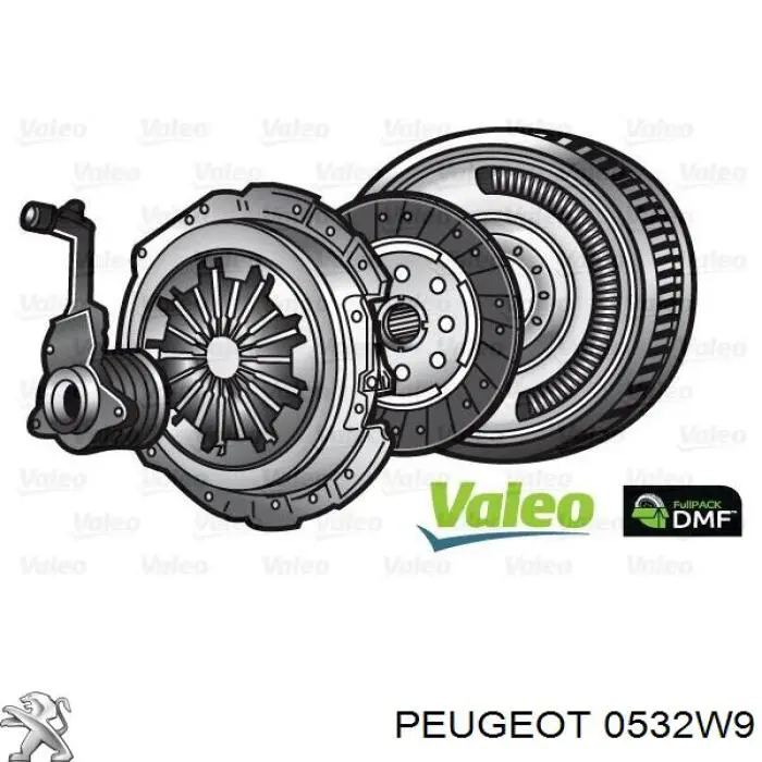 Маховик двигуна Peugeot/Citroen 0532W9 ціна, від 293.55 USD