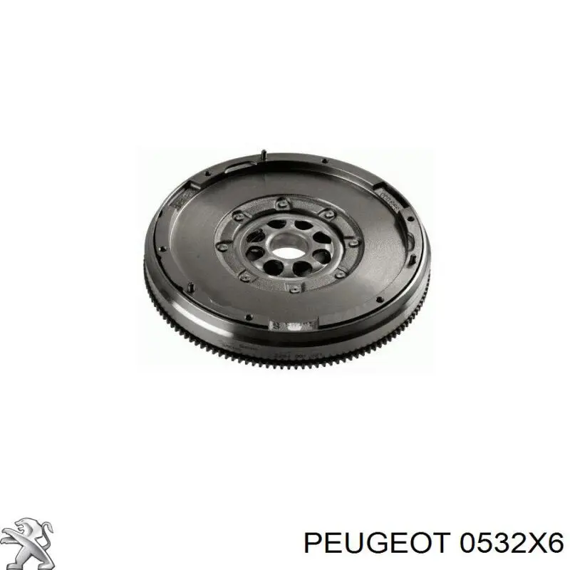 0532X6 Peugeot/Citroen маховик двигуна
