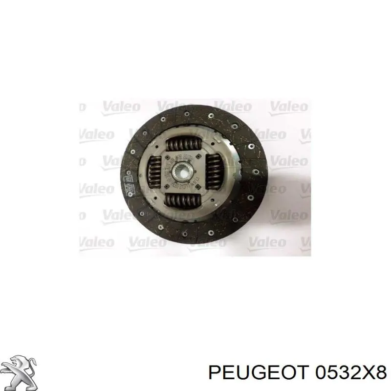 0532X8 Peugeot/Citroen Демпферний маховик