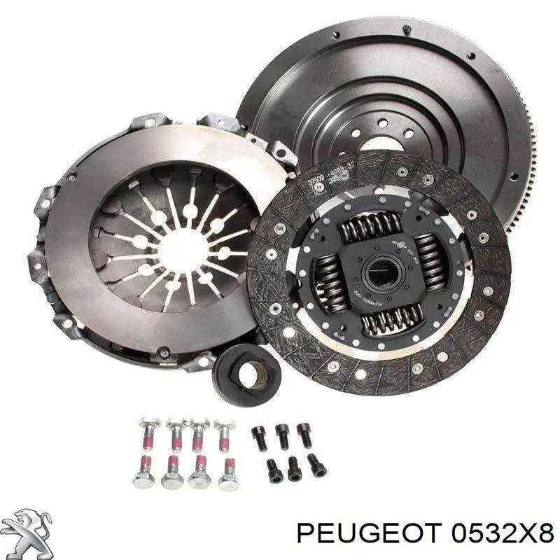 Купити 0532X8 Peugeot/Citroen Маховик із зубчастим ободом в зборі