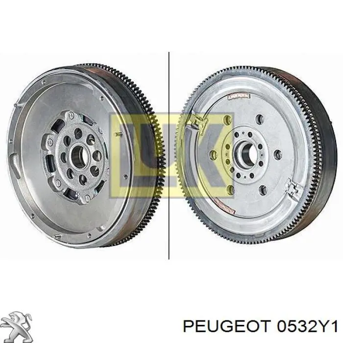 Маховик двигуна Peugeot/Citroen 0532Y1 ціна, від 356.52 USD