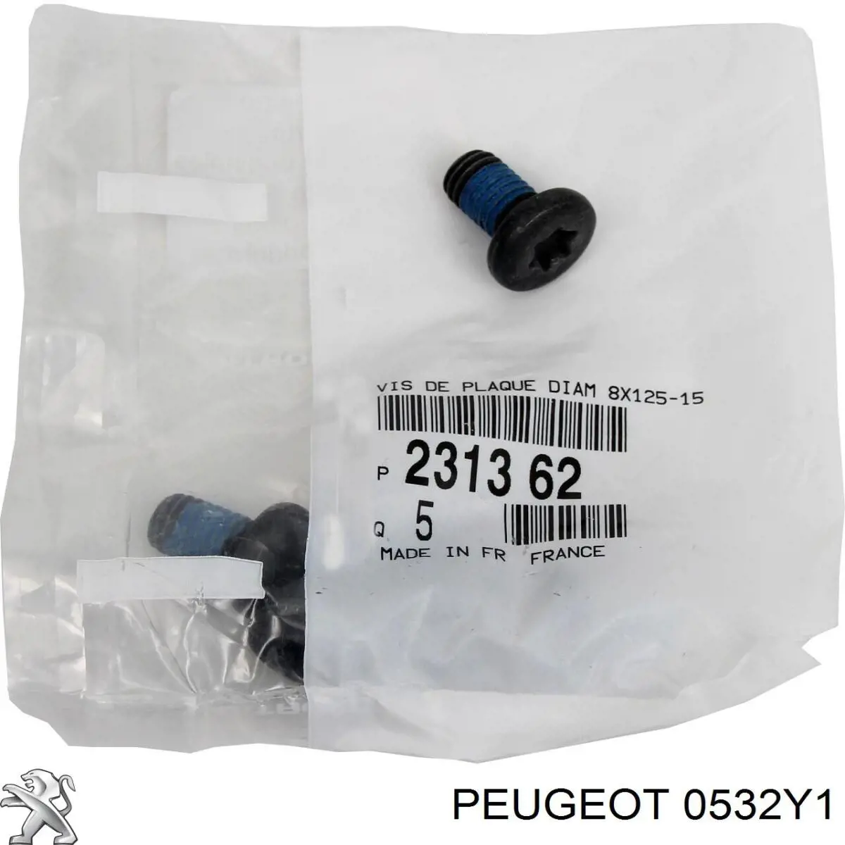 Маховик зчеплення Peugeot/Citroen 0532Y1