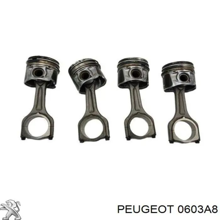 Шатун поршня двигуна 0603A8 Peugeot/Citroen