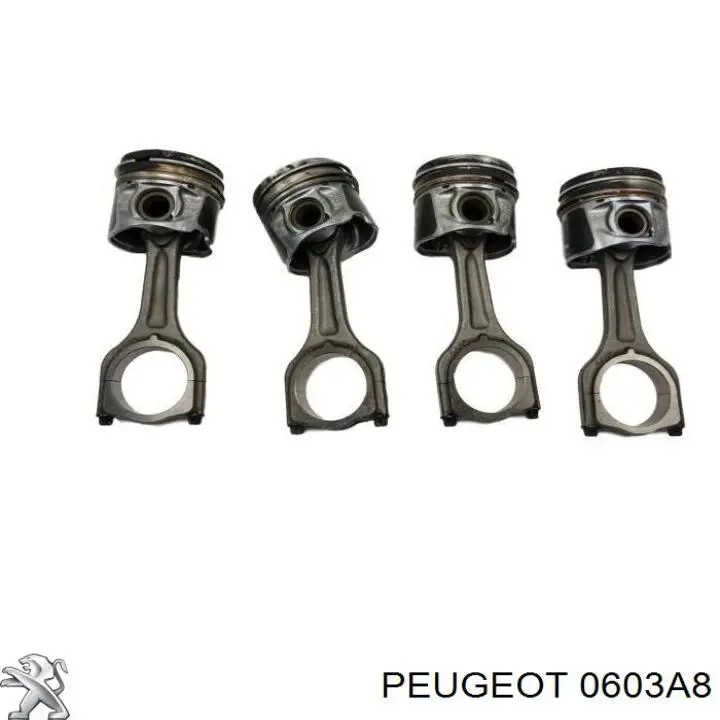 Шатун поршня двигуна Peugeot/Citroen 0603A8