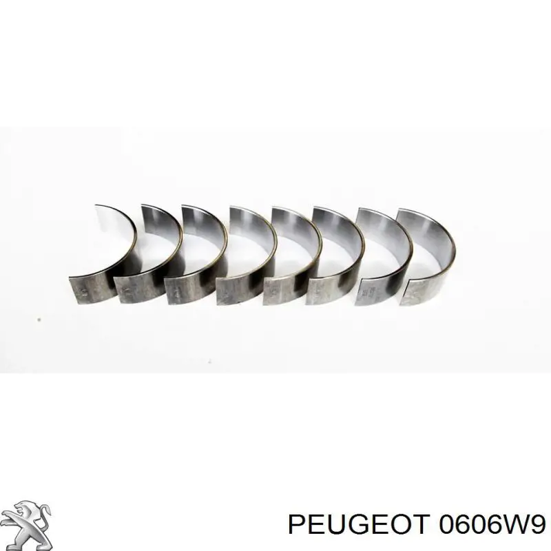 Шатунні вклалиші колінвала STD Peugeot/Citroen 0606W9 ціна, від 34.74 USD
