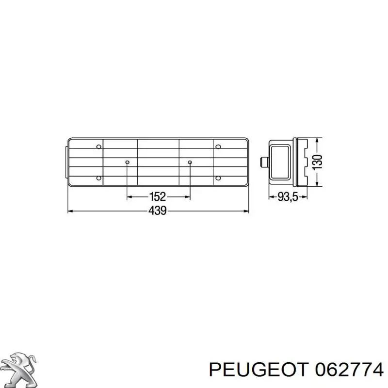 Купити 062774 Peugeot/Citroen 