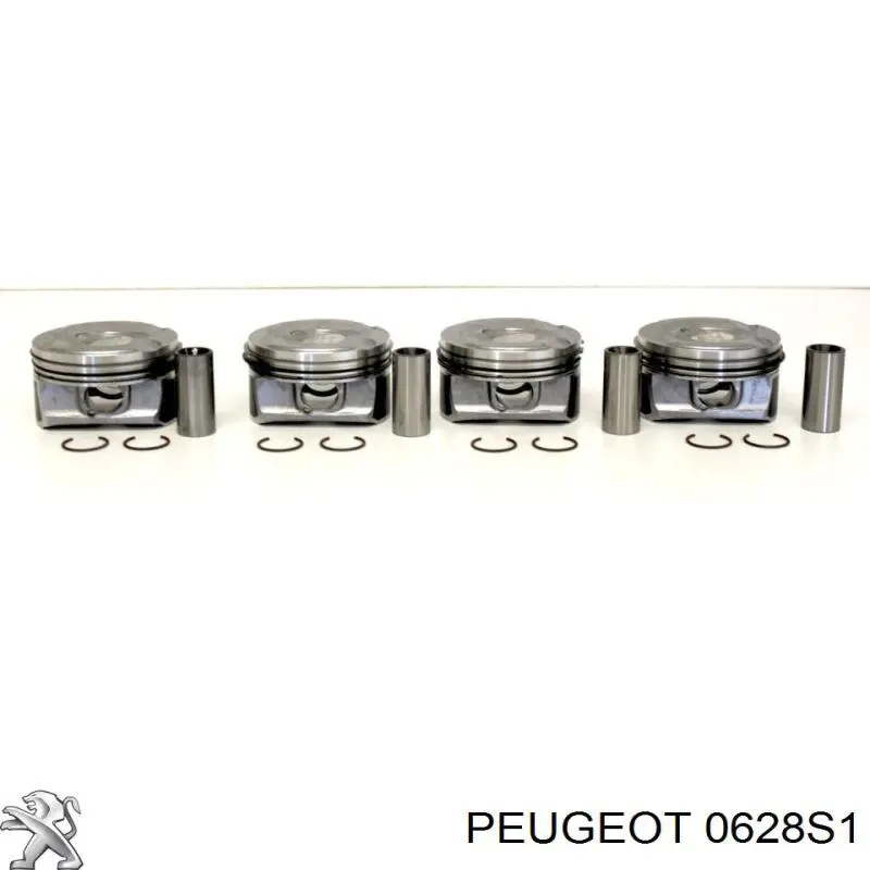 Купити 0628T4 Peugeot/Citroen Поршень в комплекті на 1 циліндр, STD