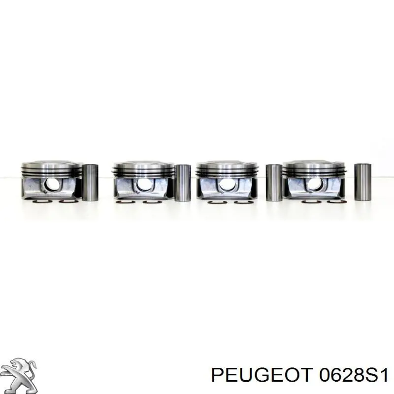 0628T4 Peugeot/Citroen Поршня на 1 циліндр, STD
