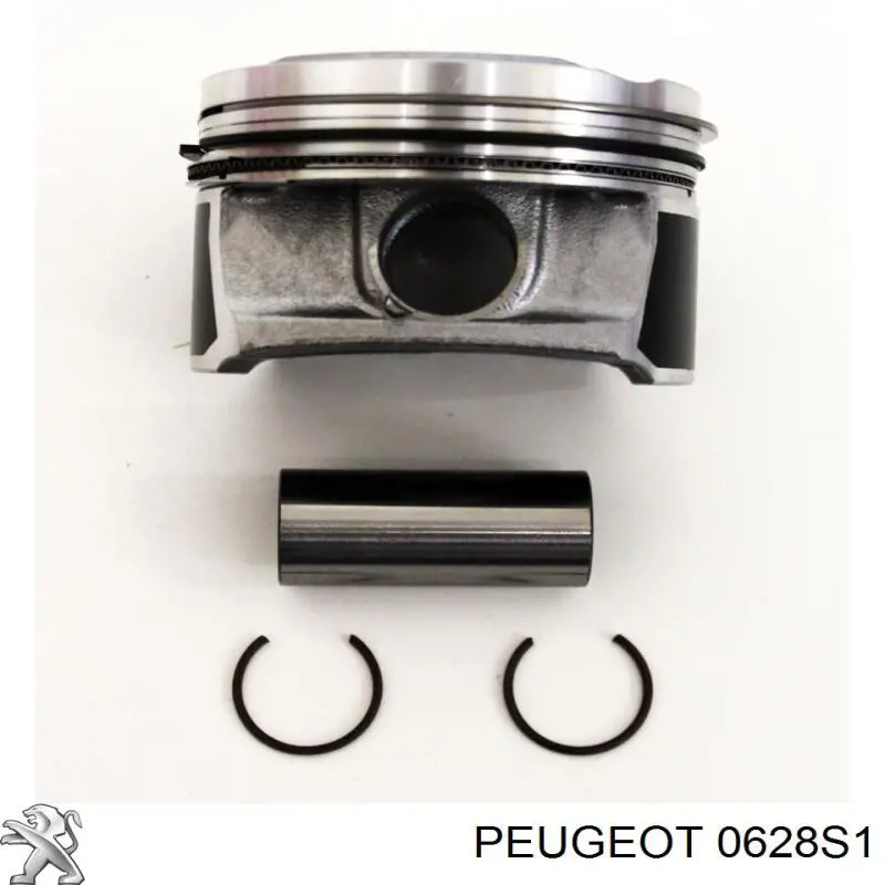 0628S1 Peugeot/Citroen поршень в комплекті на 1 циліндр, std