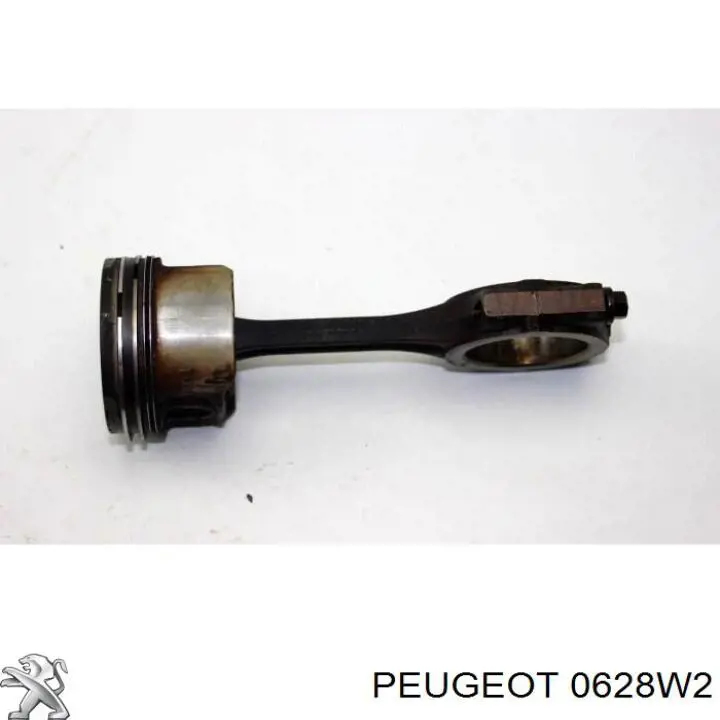 Поршень в комплекті на 1 циліндр, STD 0628W2 Peugeot/Citroen