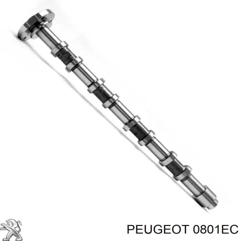 0801EC Peugeot/Citroen розподільний вал двигуна випускний