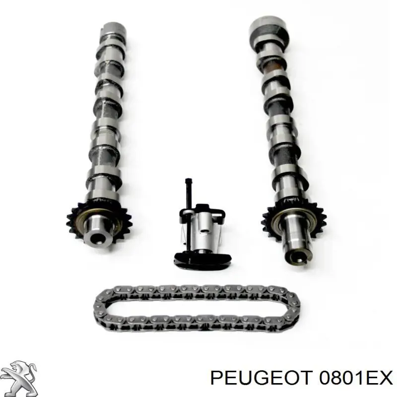 0801EX Peugeot/Citroen розподільний вал двигуна випускний