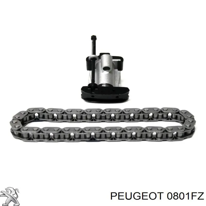 Розподільний вал двигуна випускний 0801FZ Peugeot/Citroen