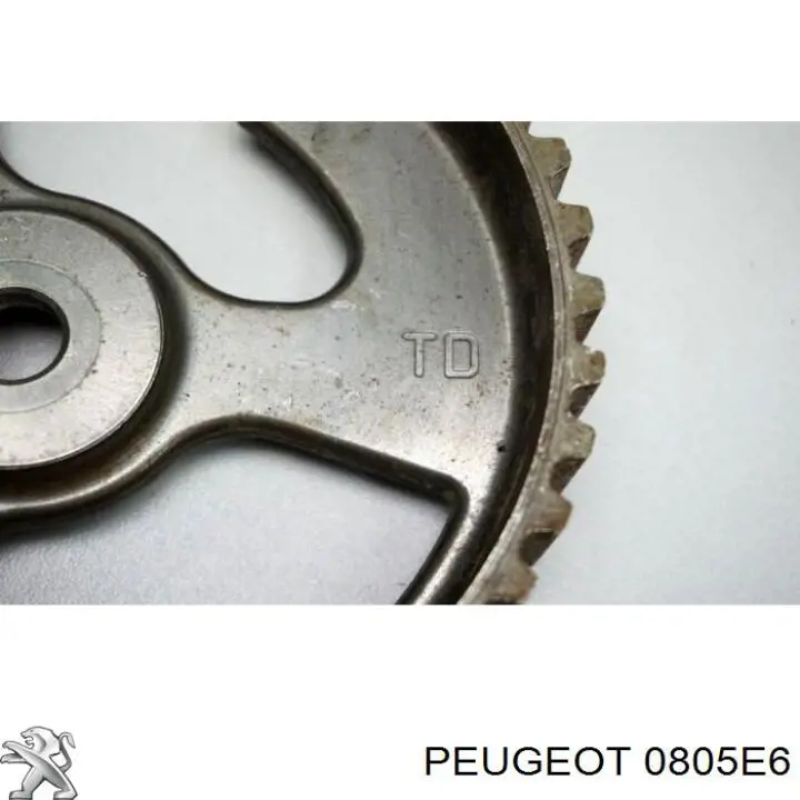 0805E6 Peugeot/Citroen Шестерня приводу розподільного валу