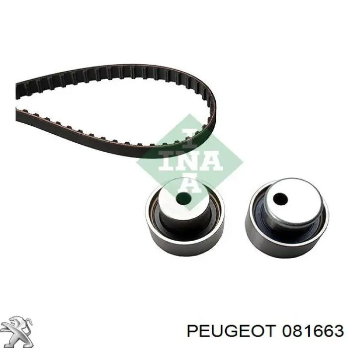 Ремінь ГРМ 081663 Peugeot/Citroen