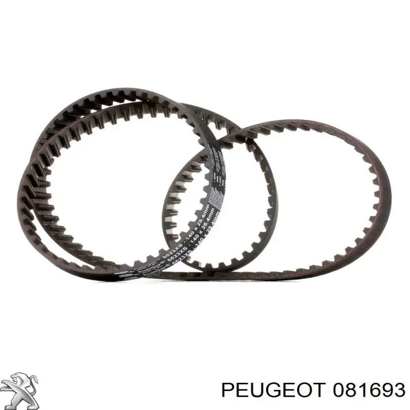 Купити 081693 Peugeot/Citroen Ремінь газорозподільного механізму
