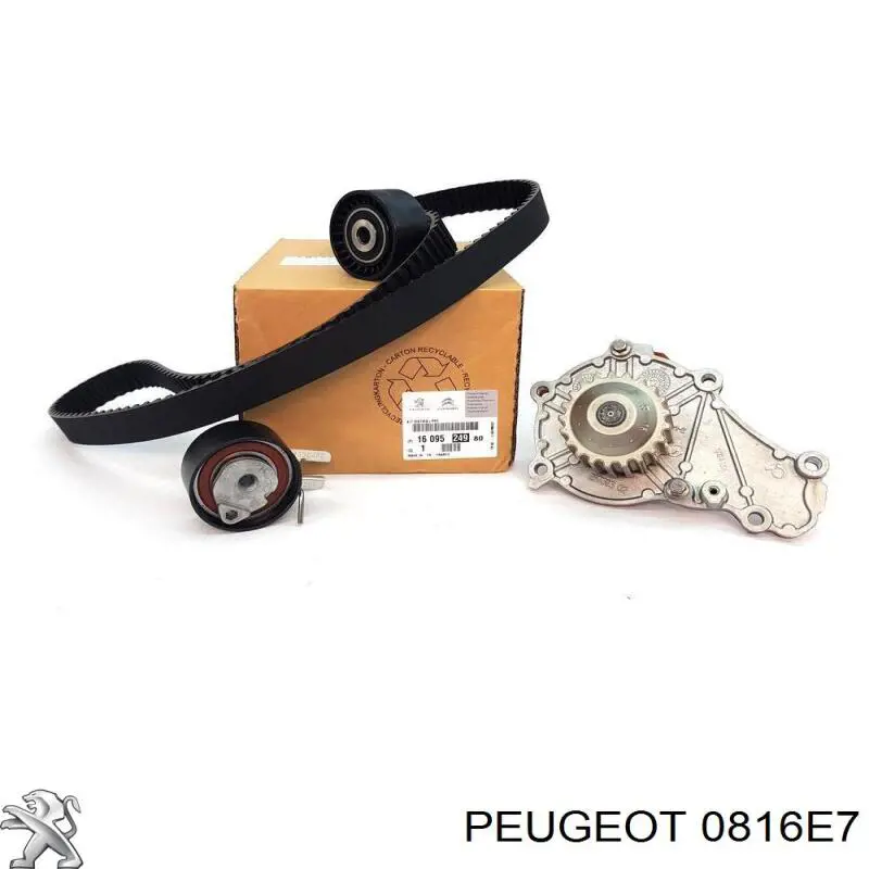 Купити 0816E7 Peugeot/Citroen Ремінь газорозподільного механізму