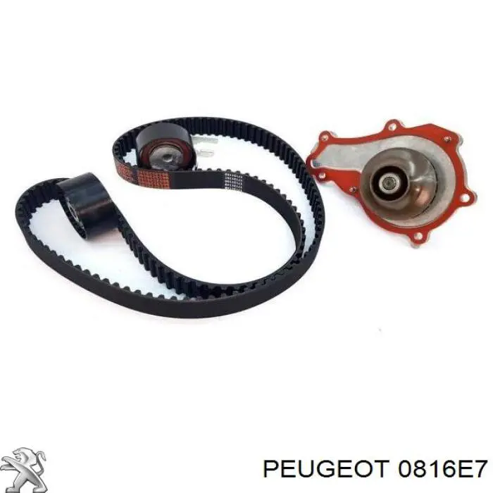 Зубчастий ремінь Peugeot/Citroen 0816E7 ціна, від 19.55 USD