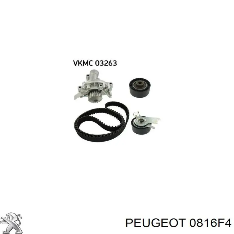 Ремінь ГРМ 0816F4 Peugeot/Citroen