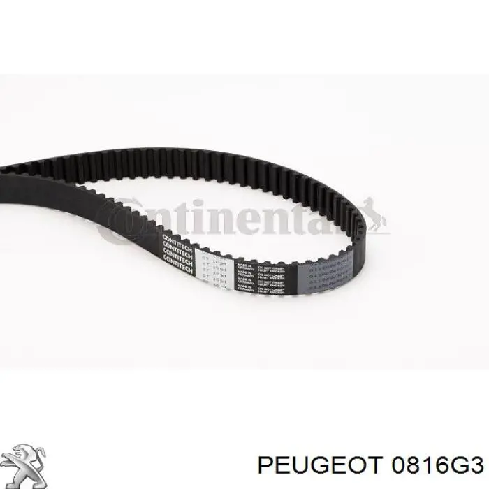 Зубчастий ремінь Peugeot/Citroen 0816G3 ціна, від 30.47 USD