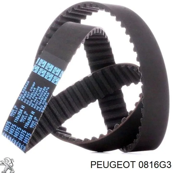 Купити 0816G3 Peugeot/Citroen Ремінь газорозподільного механізму