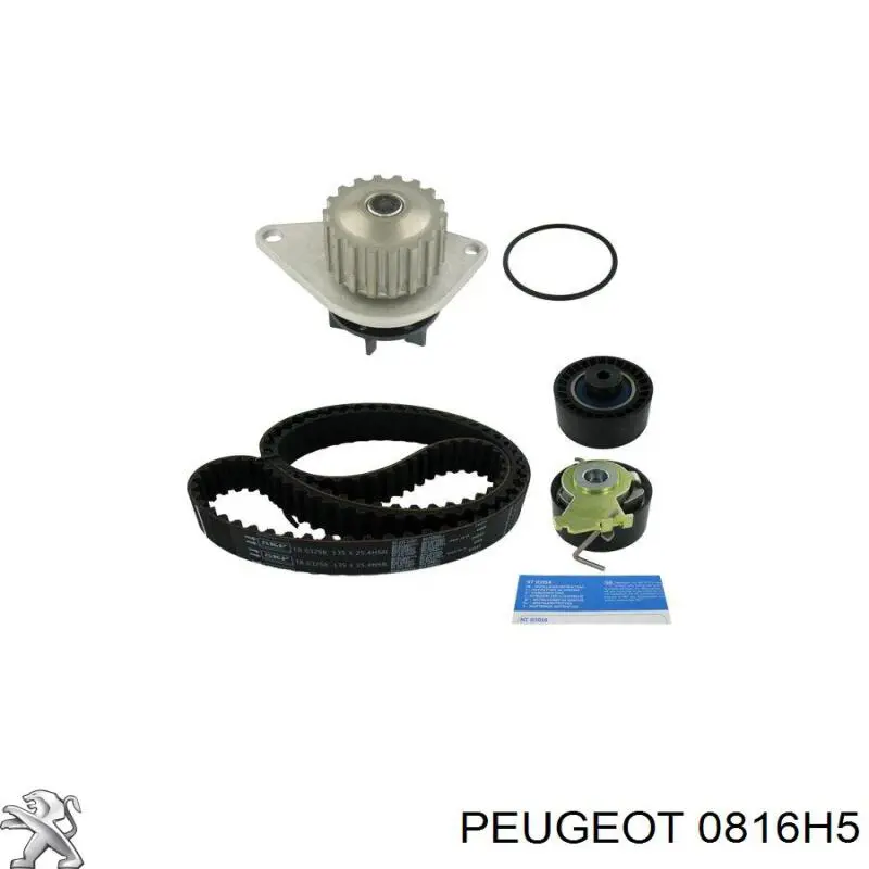 Зубчастий ремінь Peugeot/Citroen 0816H5 ціна, від 28.75 USD