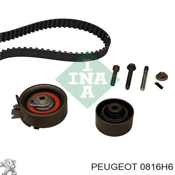 0816H6 Peugeot/Citroen ремінь грм