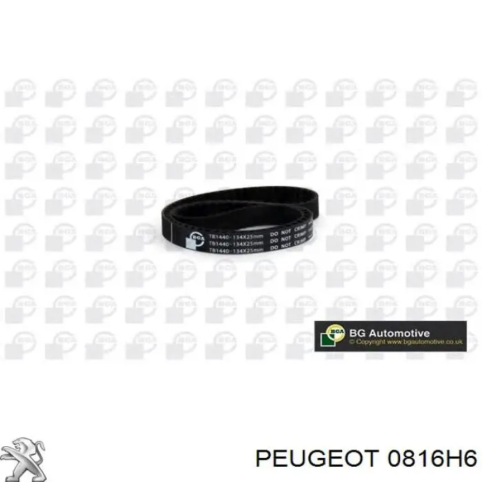Зубчастий ремінь Peugeot/Citroen 0816H6 ціна, від 22.11 USD