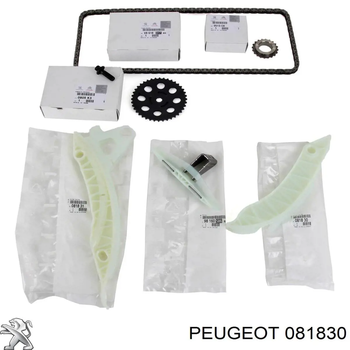 Башмак натягувача ланцюга ГРМ Peugeot 308 (4A, 4C) (Пежо 308)