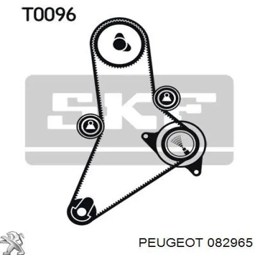 Купити 082965 Peugeot/Citroen Натягувач ременя ГРМ