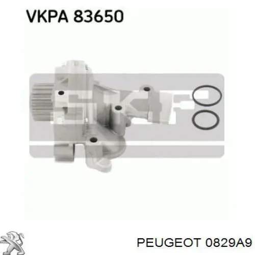 Ролик натягувача ременя ГРМ 0829A9 Peugeot/Citroen