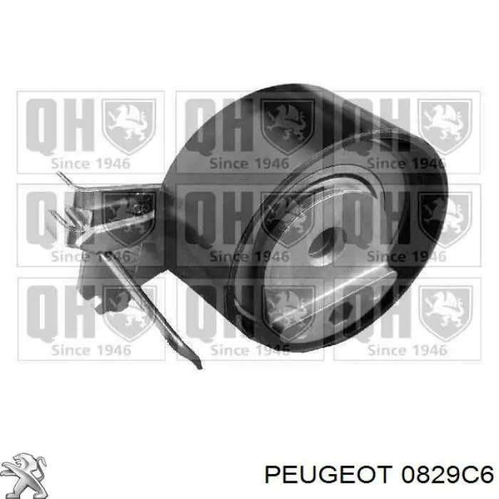 Ролик натяжителя ременя газорозподілу Peugeot/Citroen 0829C6 ціна, від 26.38 USD