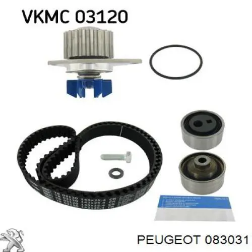 Купити 083031 Peugeot/Citroen Ролик паразитний ГРМ