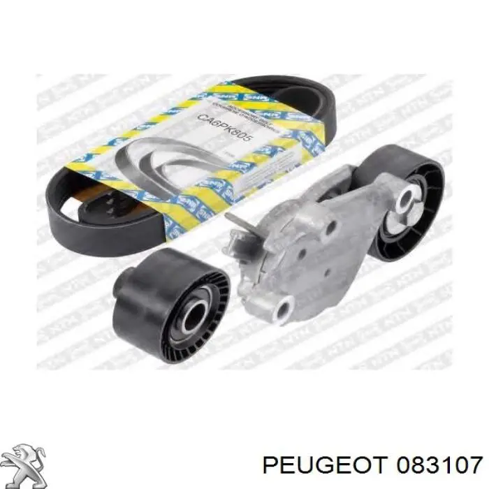 083107 Peugeot/Citroen Ремінь ГРМ, комплект