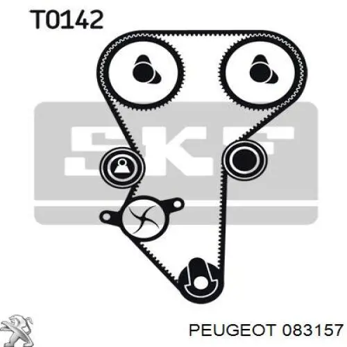 Купити 083157 Peugeot/Citroen ГРМ ремень