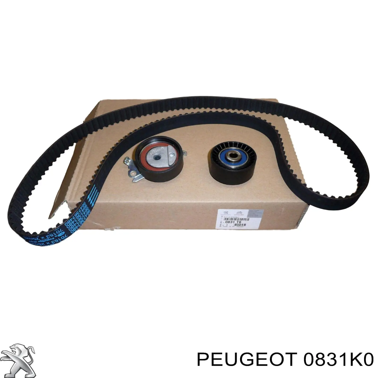 Комплект ГРМ Peugeot/Citroen 0831K0 ціна, від 64.42 USD